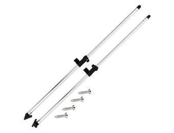 vidaXL Biminitop Steunpalen Aluminium (2 st) - 35% Korting!