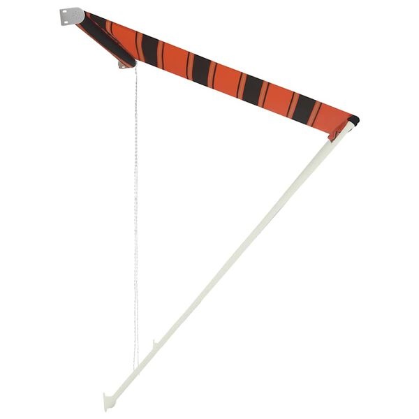 Luifel Uittrekbaar 250x150 Oranje/Bruin - 40% Korting!