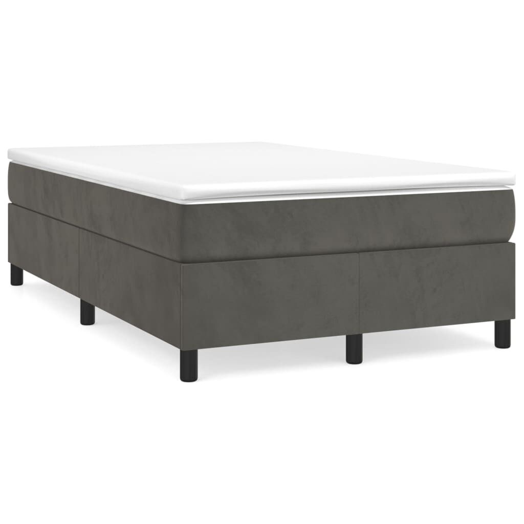Bedframe 120x200 cm Donkergrijs - 60% Korting! (Beschadigd)
