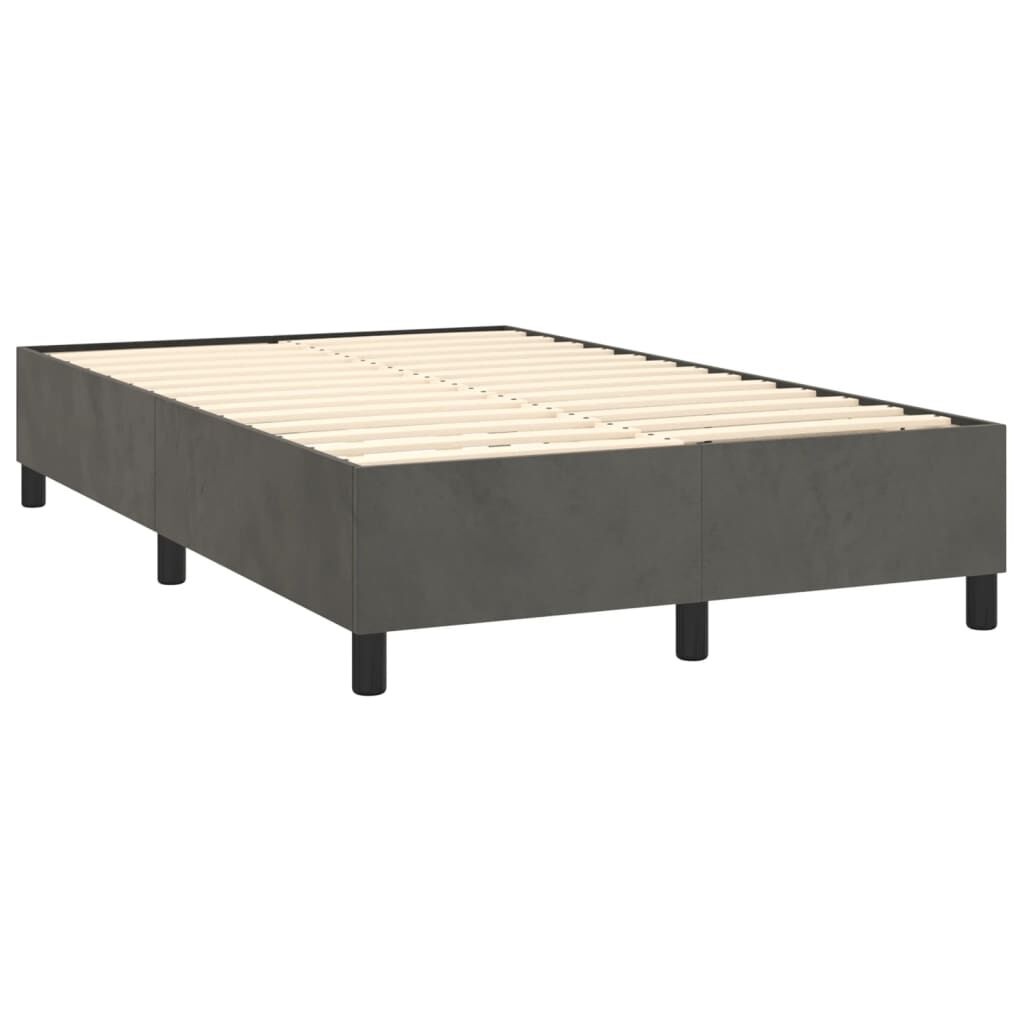Bedframe 120x200 cm Donkergrijs - 60% Korting! (Beschadigd)