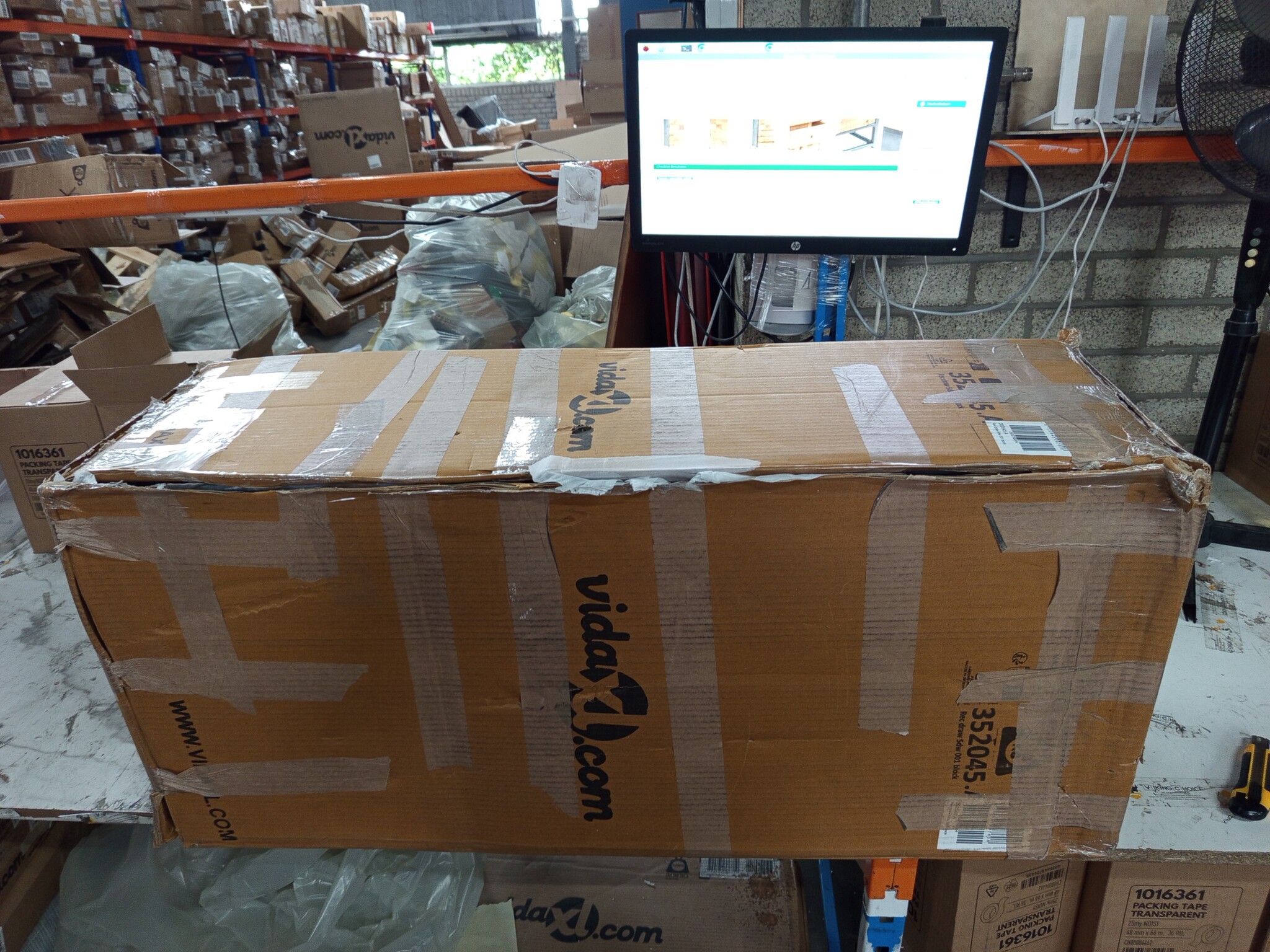 VidaXL Ladekast Gerecycled Hout 45x30x100cm - 55% Korting!