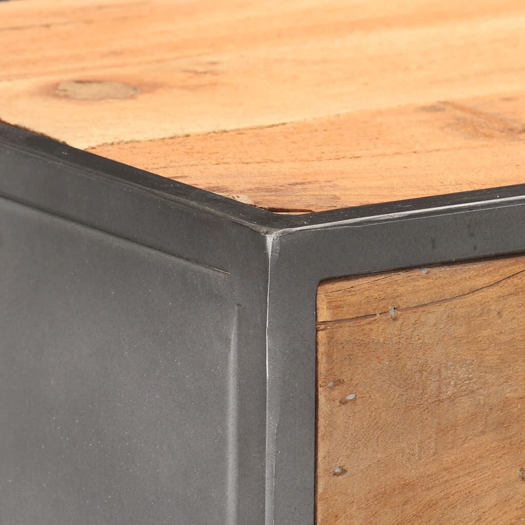 VidaXL Ladekast Gerecycled Hout 45x30x100cm - 55% Korting!