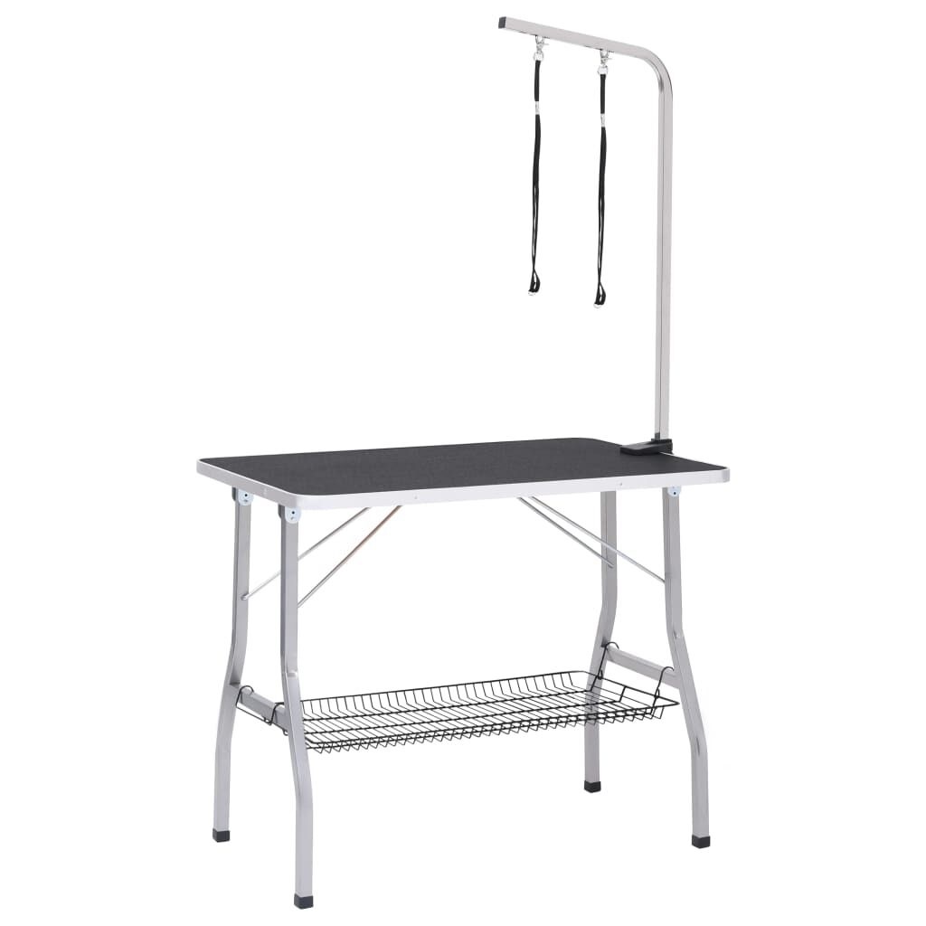 VidaXL Hondentrimtafel Verstelbaar + 2 Lussen -40%