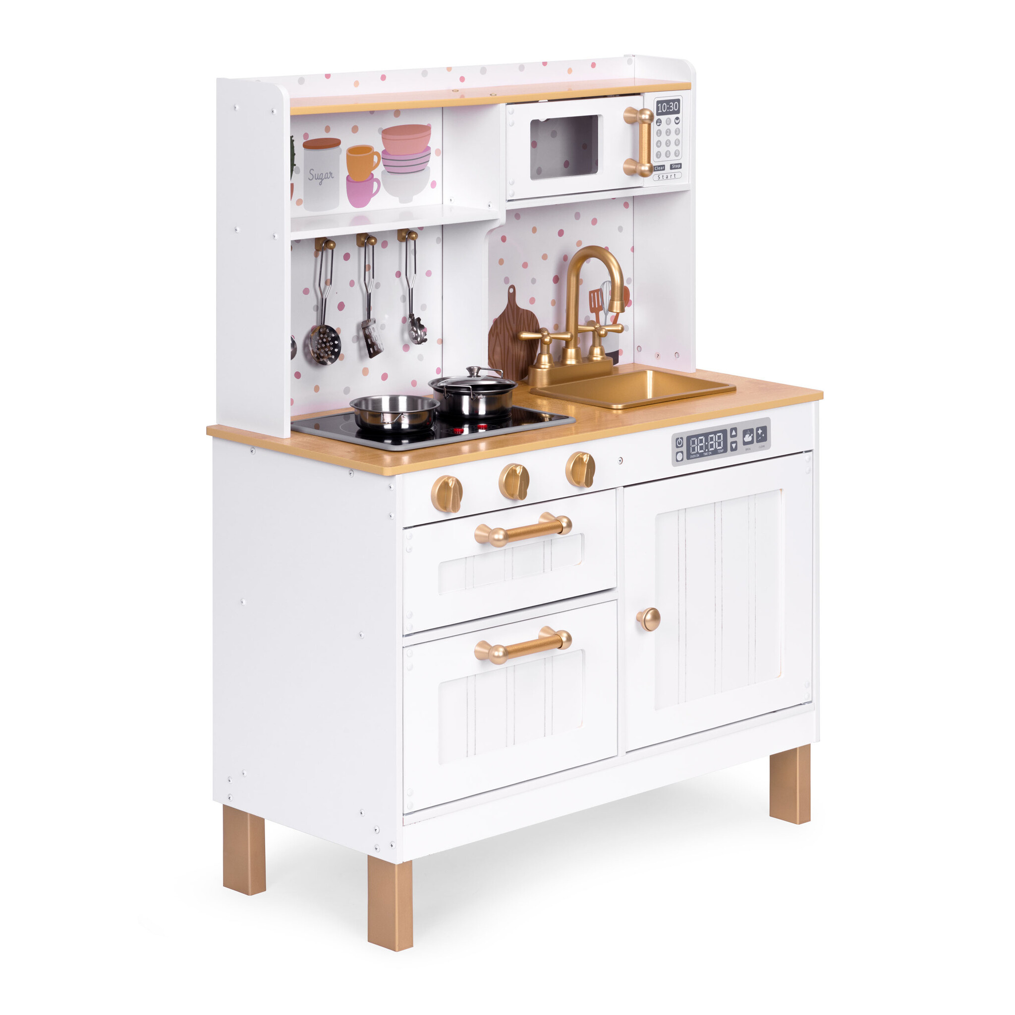 Kinderkeuken met Licht & Geluid + 7 Acc. - 40% Korting!