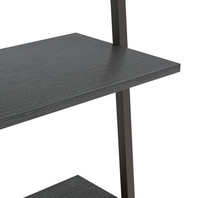 Ladderrek Zwart 5 Schappen - vidaXL - 55% Korting!