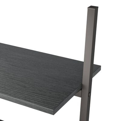 Ladderrek Zwart 5 Schappen - vidaXL - 55% Korting!