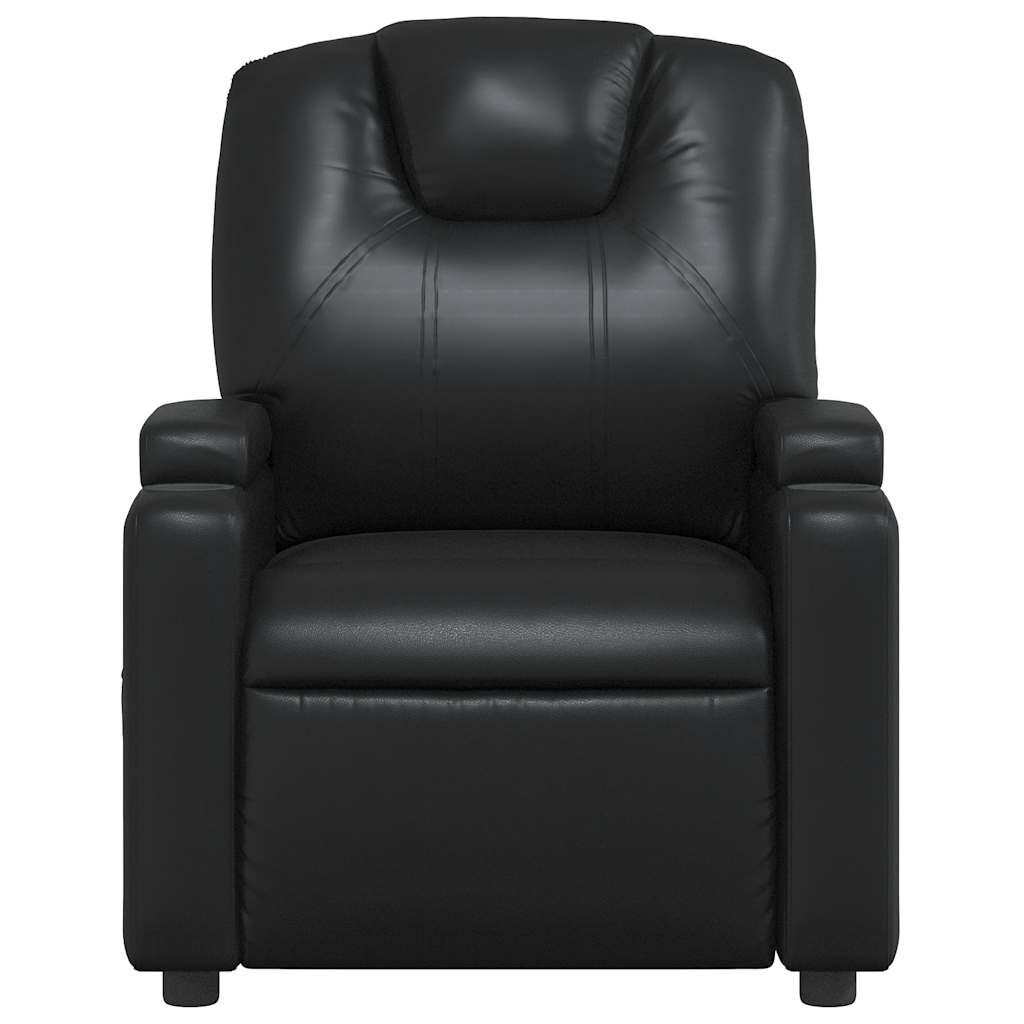 vidaXL Massagestoel Zwart Kunstleer - 55% Korting! (Scheurtje)