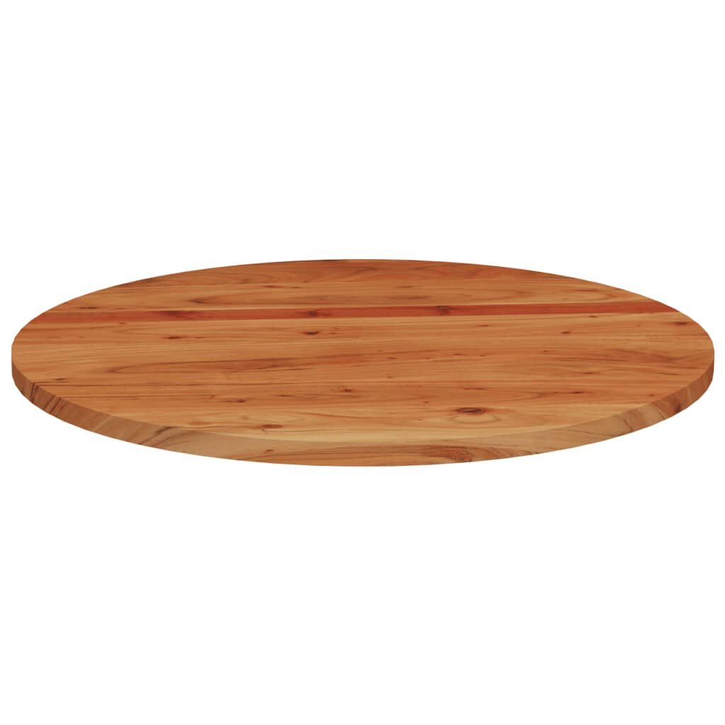 VidaXL Acacia Tafelblad Rond 80cm - 35% Korting! Zo Goed Als Nieuw