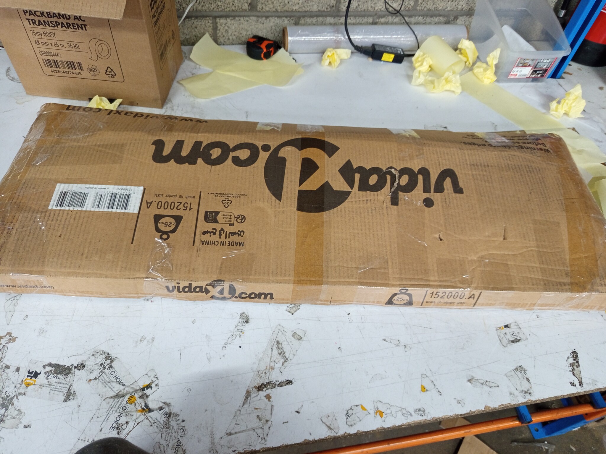 vidaXL Cortenstalen Plantenbak Verhoogd 960x100cm - 55% Korting!
