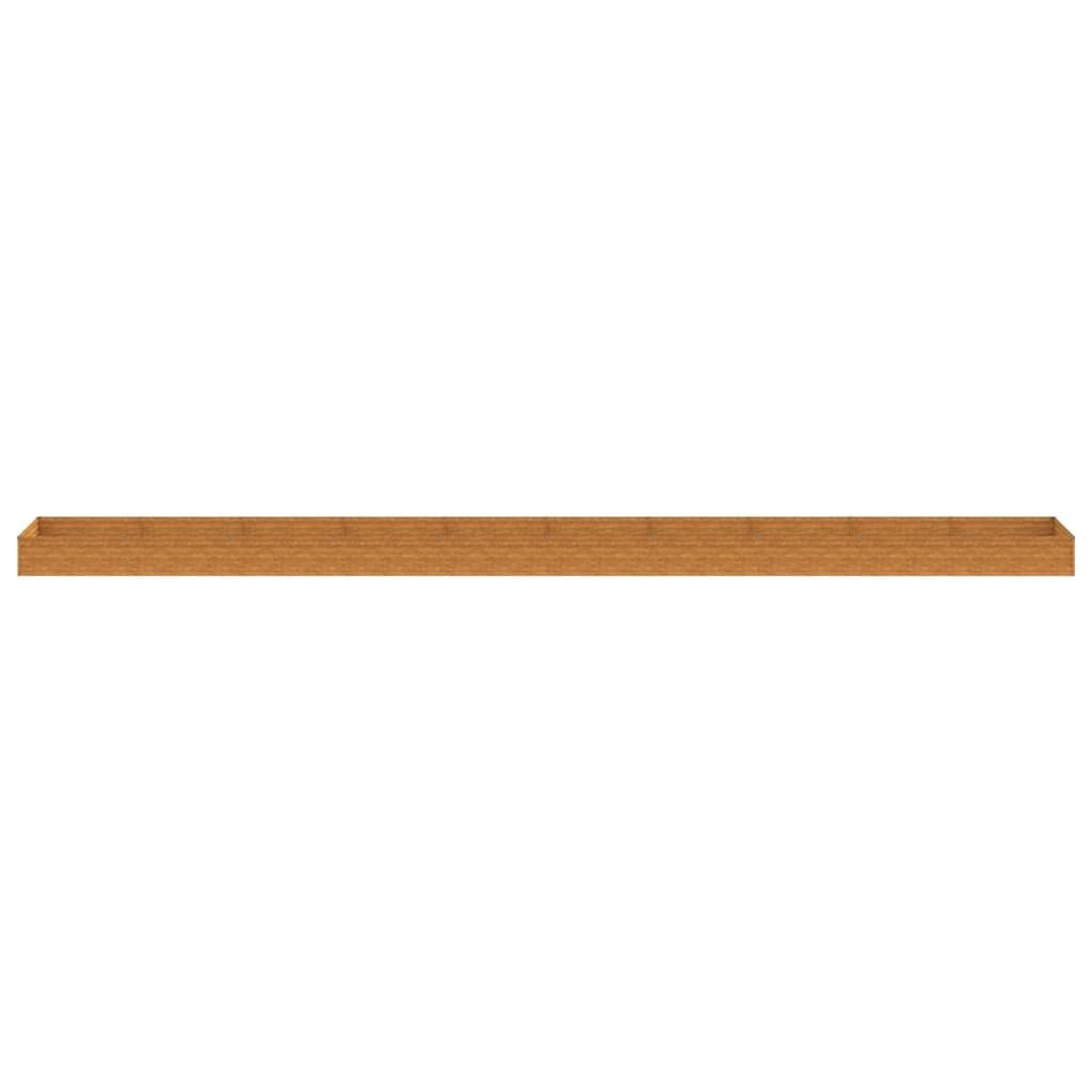 vidaXL Cortenstalen Plantenbak Verhoogd 960x100cm - 55% Korting!