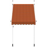 vidaXL Luifel 150cm Oranje/Bruin - 50% Korting! (Lichte Schade)