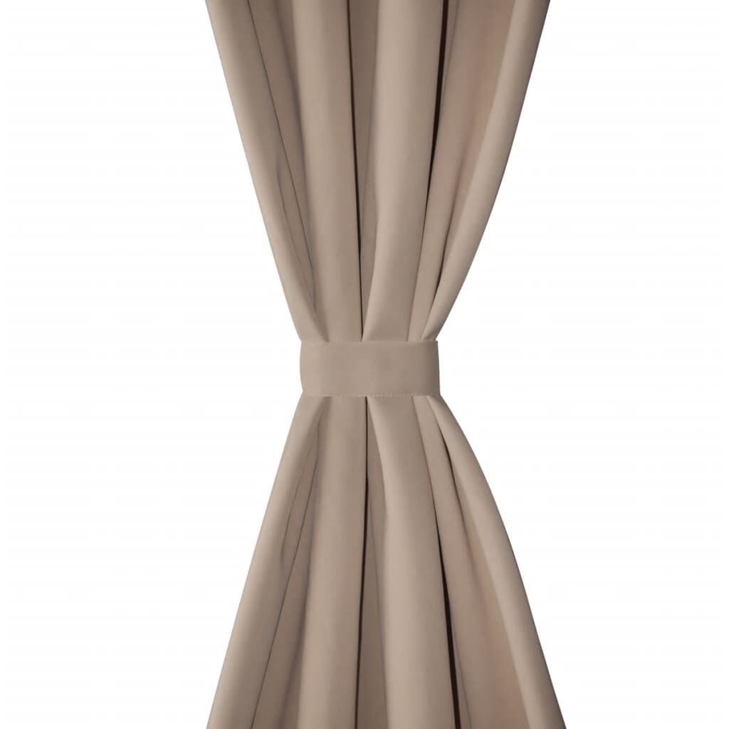 Crème Gordijnen 135x245cm (2 stuks) - 53% Korting!