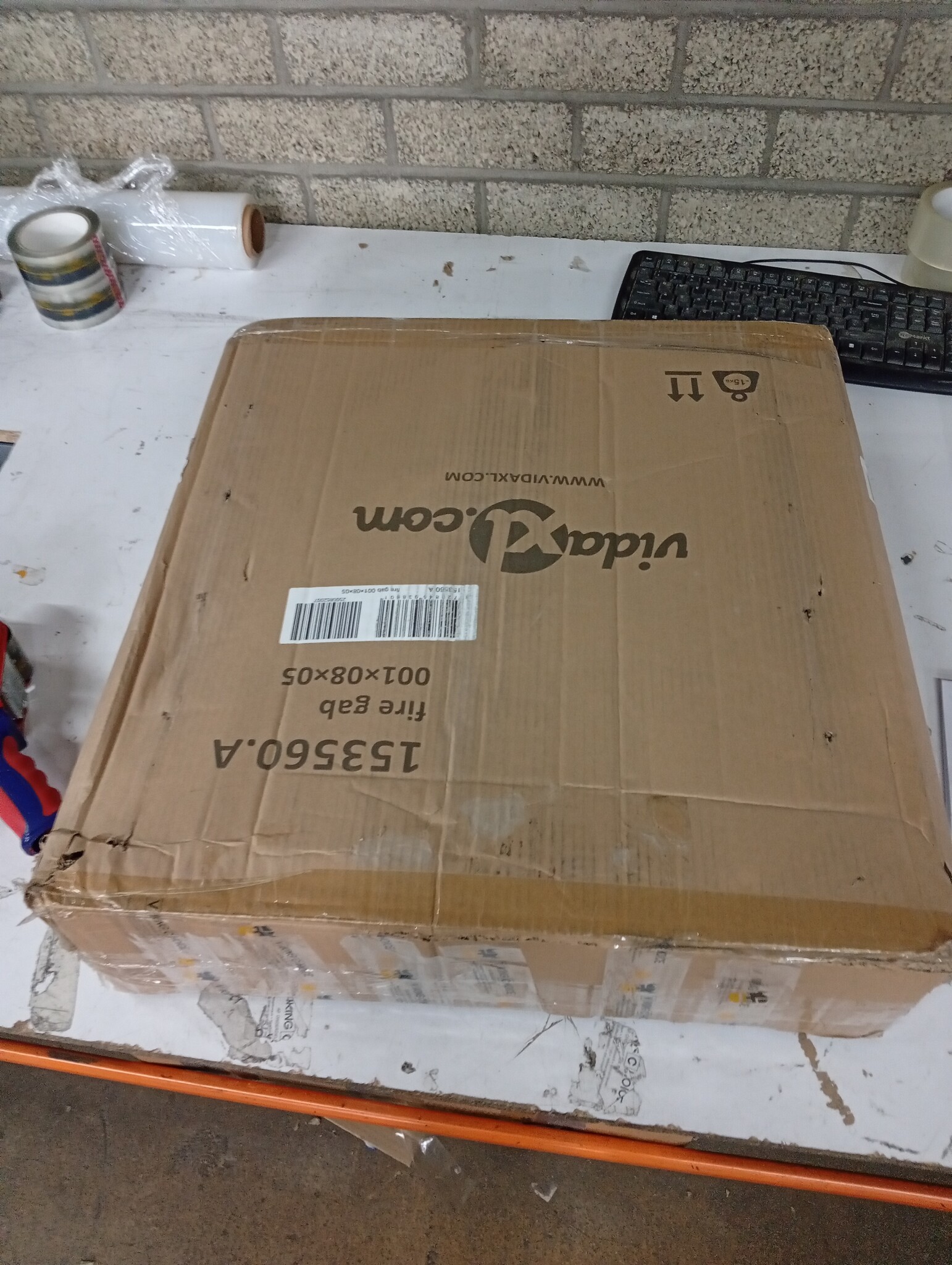 Schanskorf Vuurplaats Ø100cm - VIDA XL - 79% Korting! (Incompleet)