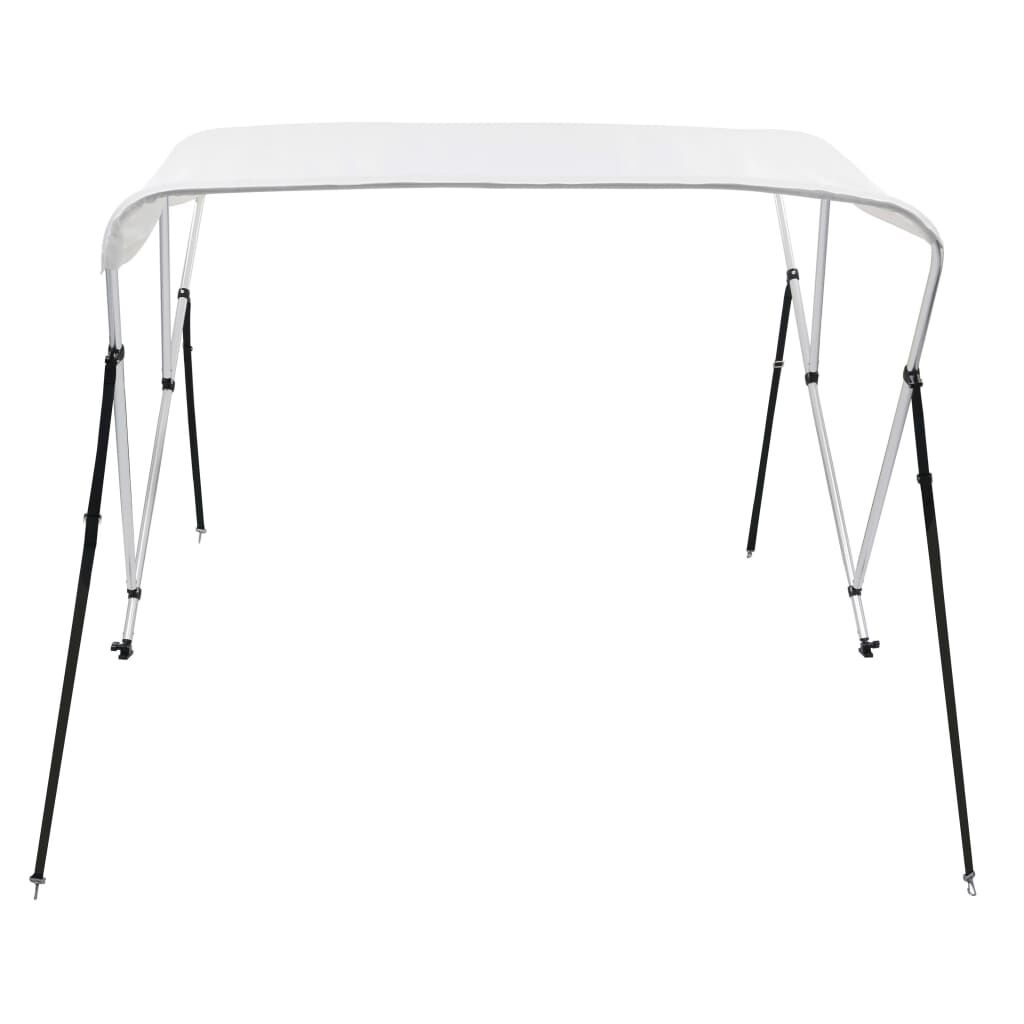 vidaXL Biminitop Bootluifel Wit - 183cm - 65% Korting!