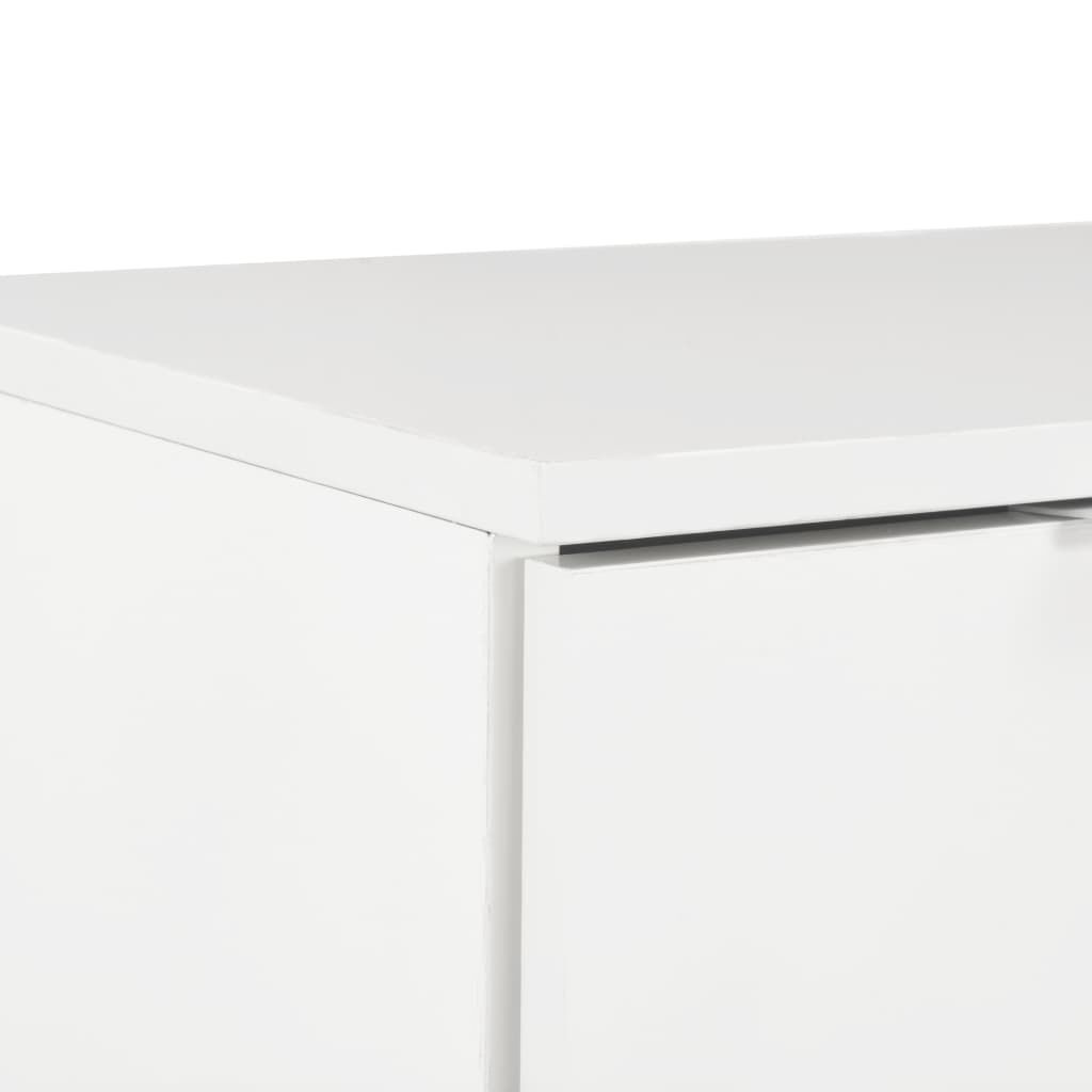 VidaXL Dressoir Hoogglans Wit 71cm - 51% Korting!