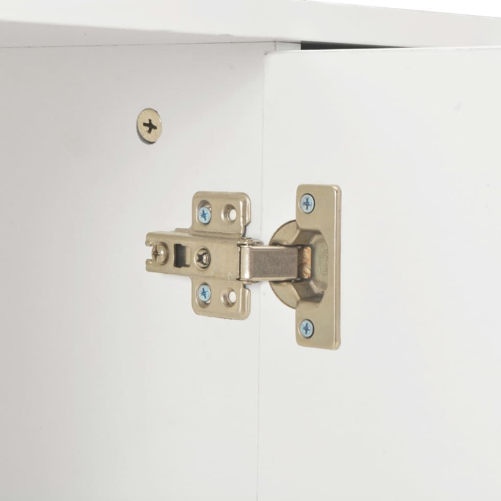 VidaXL Dressoir Hoogglans Wit 71cm - 51% Korting!