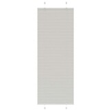 vidaXL Plisségordijn 75x200 cm Lichtgrijs - 65% Korting!