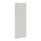 vidaXL Plisségordijn 75x200 cm Lichtgrijs - 65% Korting!