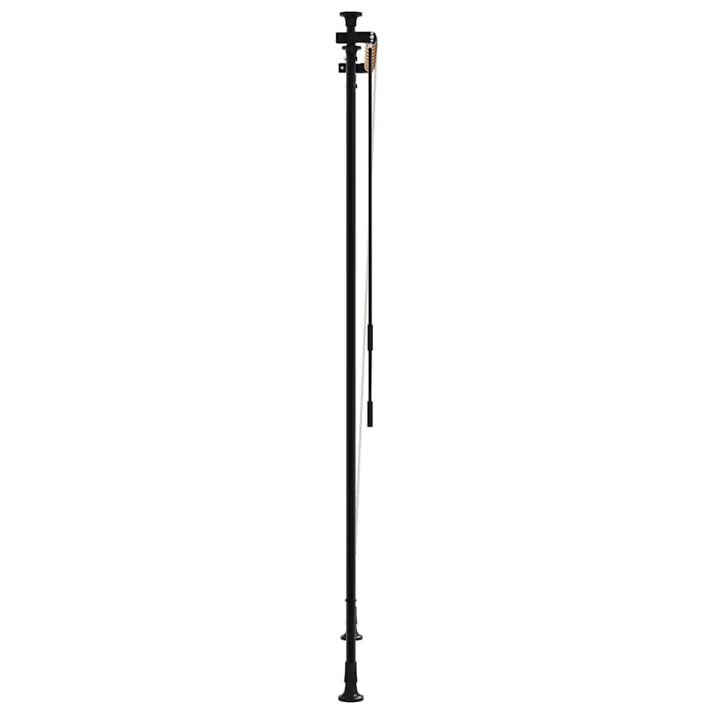 Rolgordijn Buiten 100x270cm Oranje/Wit - 65% Korting!
