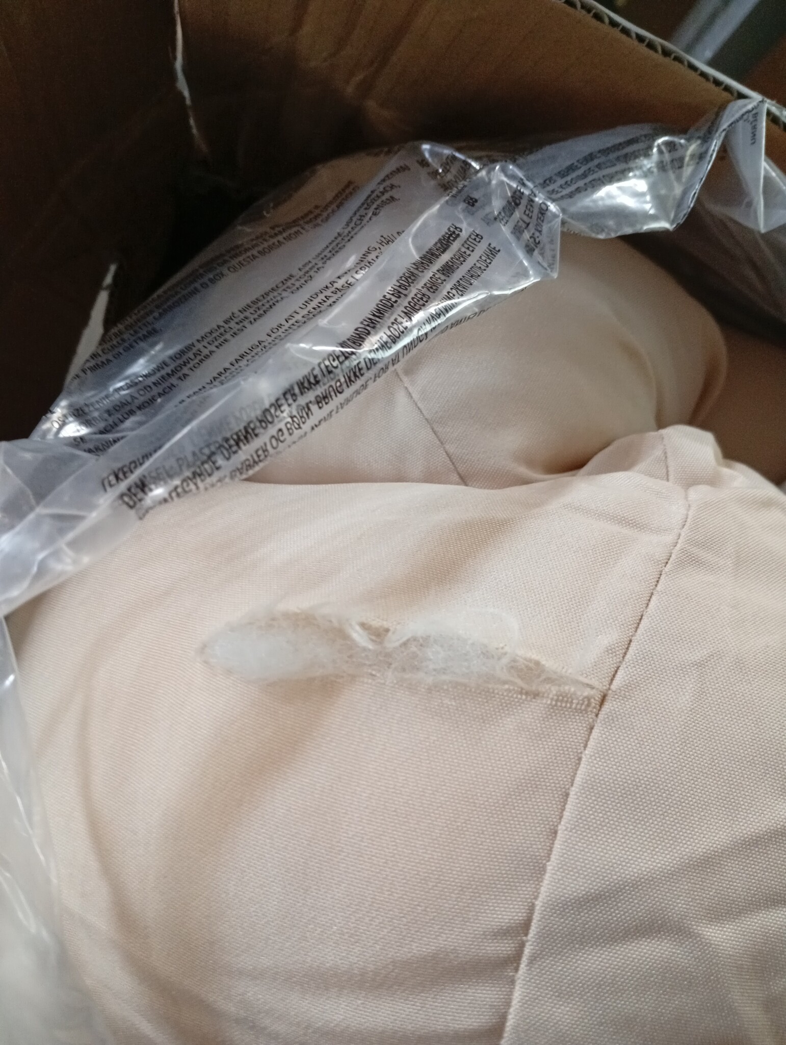 vidaXL Palletkussens Beige (2 st) - 68% Korting!