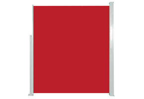 vidaXL Uittrekbaar Tuinscherm 170x300 cm Rood - 61% Korting!