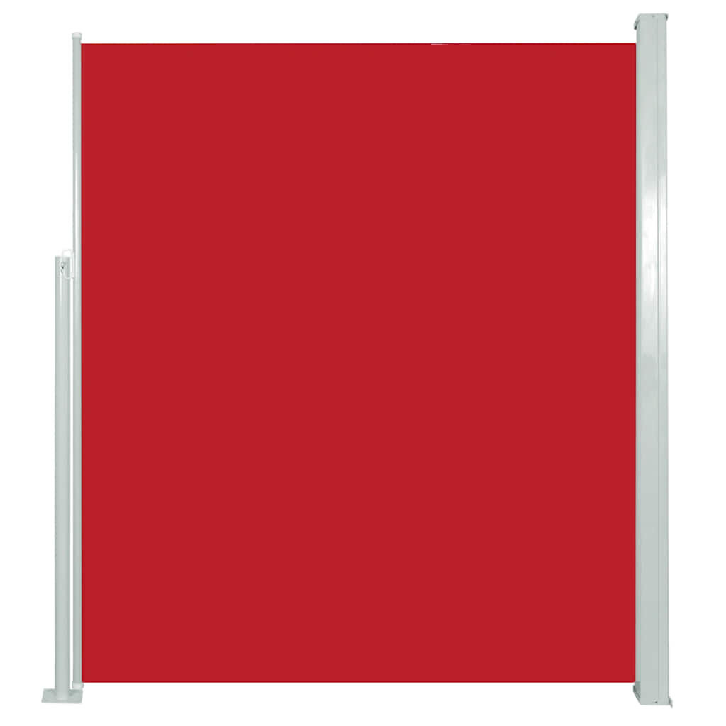 vidaXL Uittrekbaar Tuinscherm 170x300 cm Rood - 61% Korting!