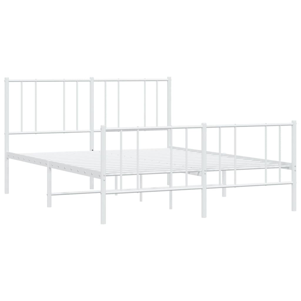 VidaXL Bedframe 140x190 Wit - 68% Korting! (Montage Check!)