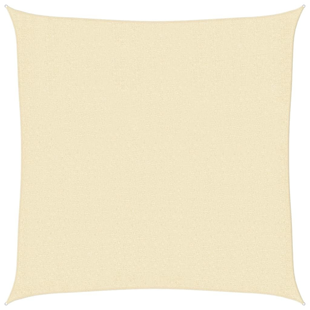 Zonnezeil Crème 3x3m - 40% Korting! Topdeal!
