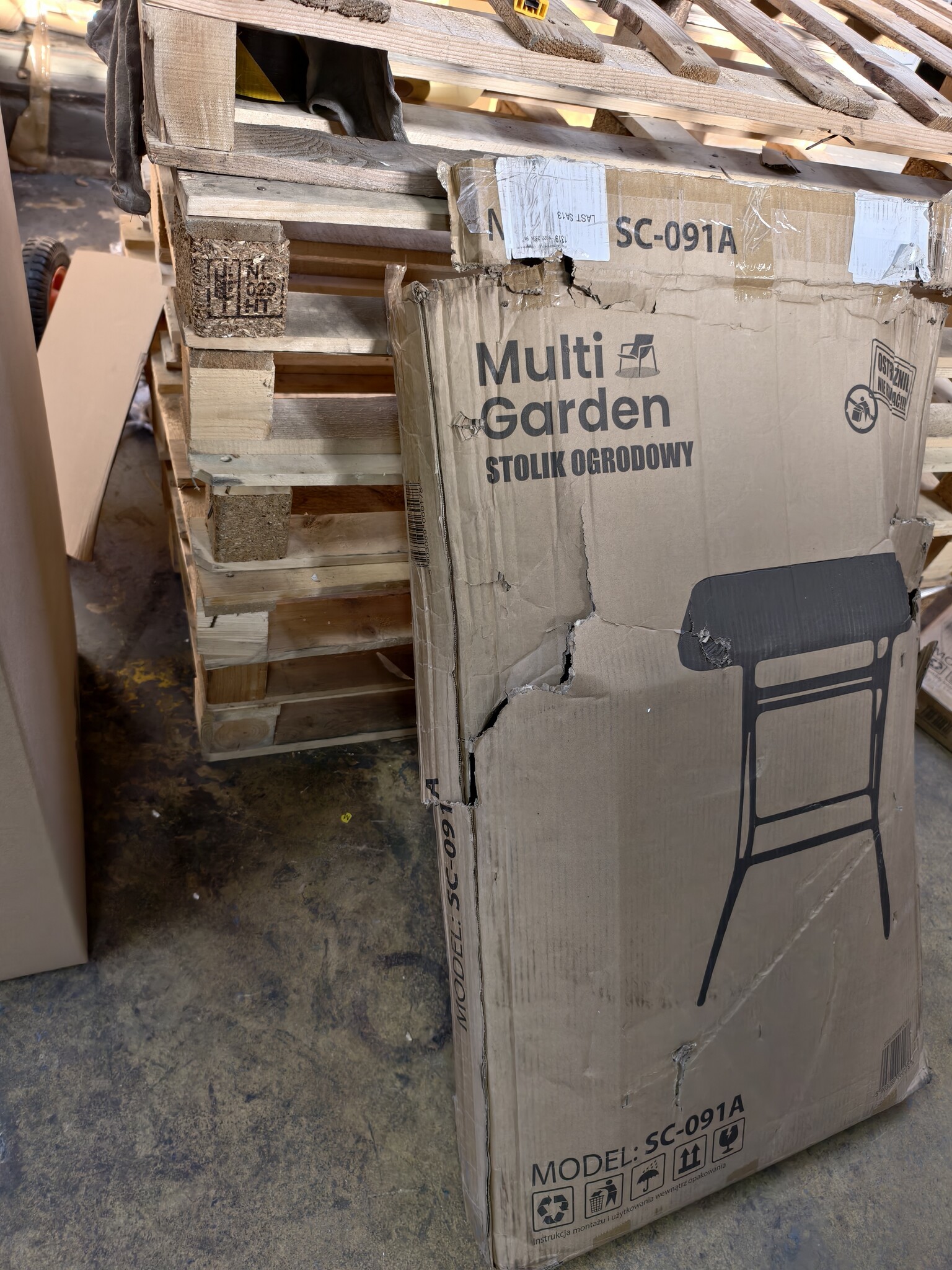 Glazen Klaptafel Zwart 60x60 - 40% Korting! Tuintafel