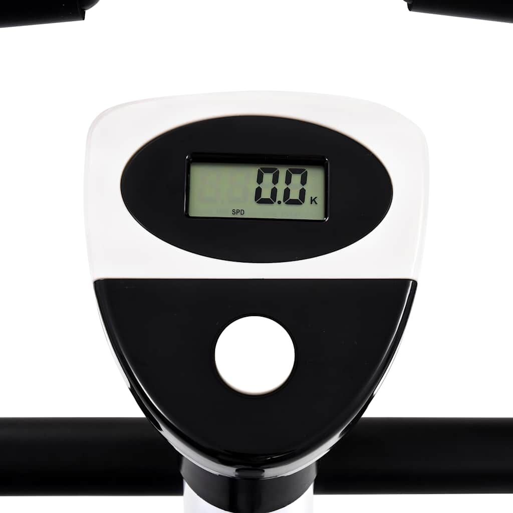 VidaXL Hometrainer Zwart - 55% Korting! Bandweerstand, LCD