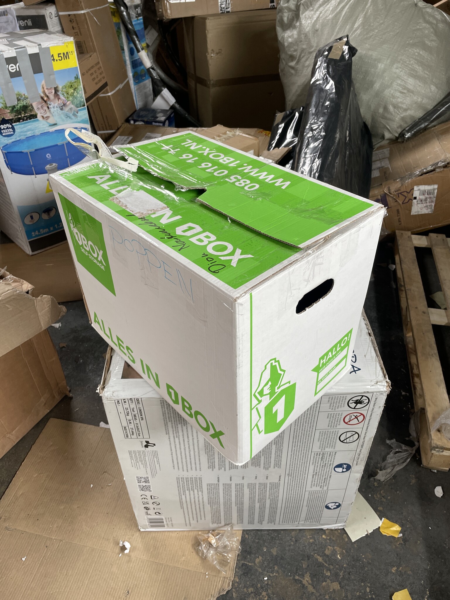 Zwembadladder 84cm - 60% Korting! (Krasje)