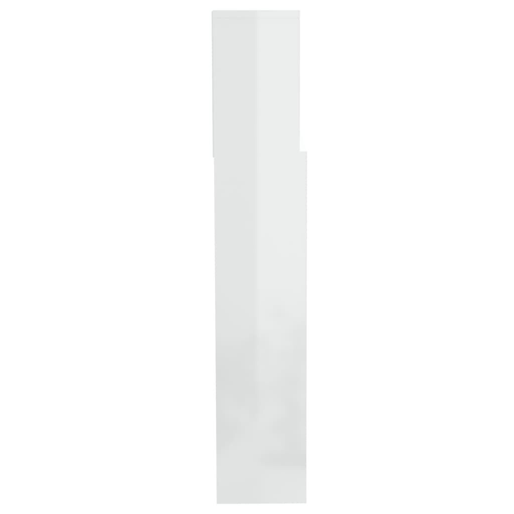 Hoofdbordkast Hoogglans Wit 200cm - 55% Korting!