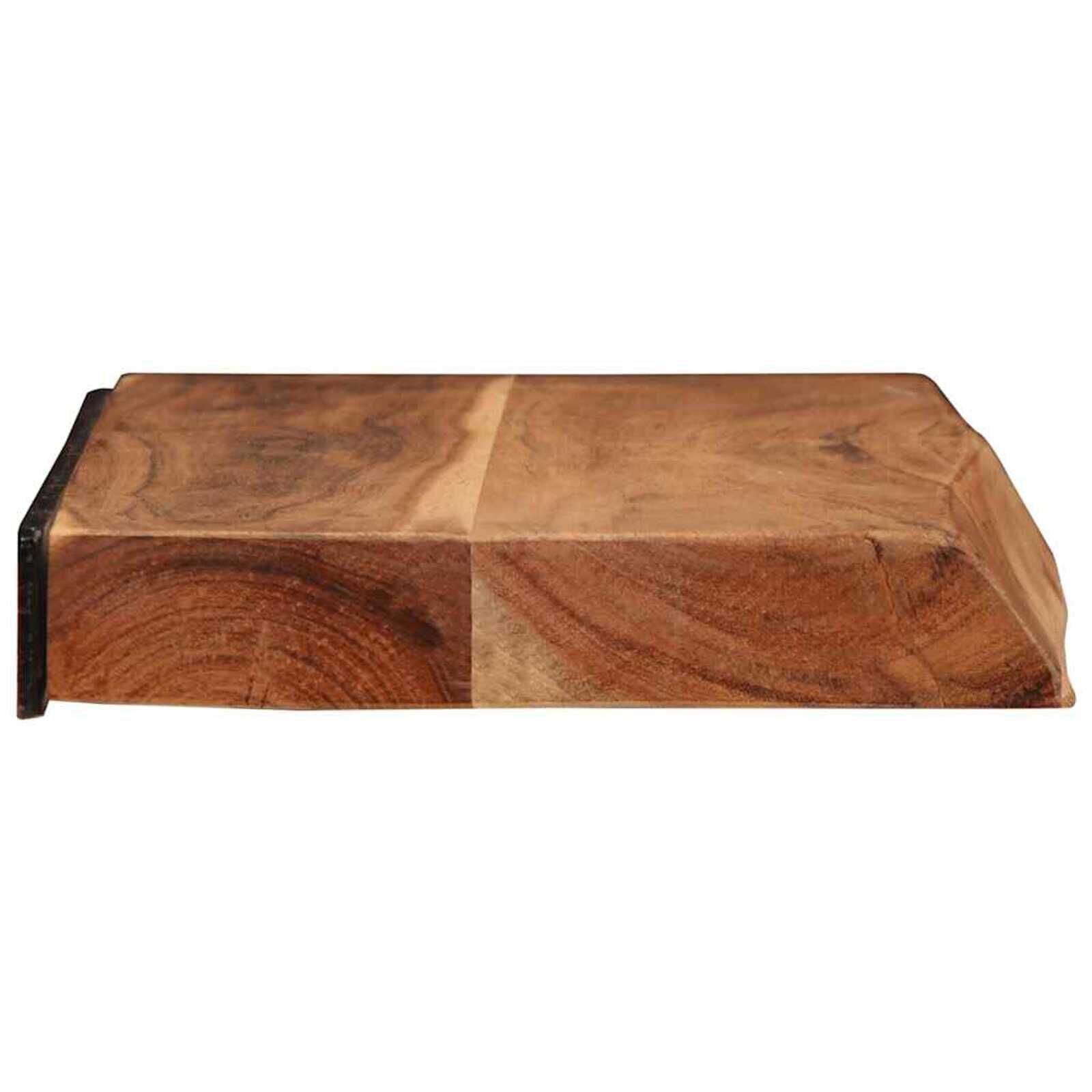 vidaXL Wandschappen Acaciahout 60cm (2 st) - 40% Korting!