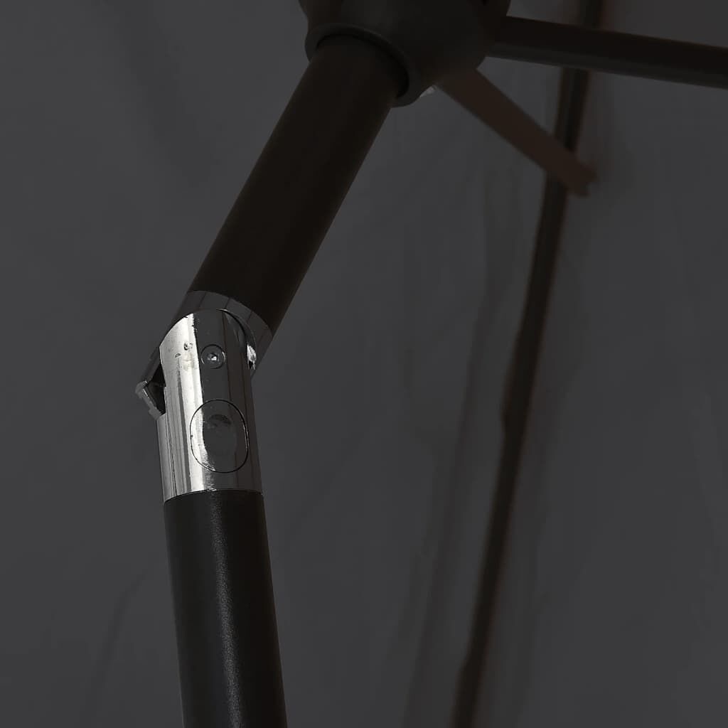 vidaXL Parasol 300x200 Zwart - 40% Korting! (Zo Goed Als Nieuw)