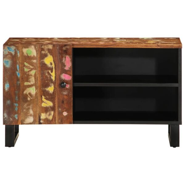 vidaXL TV-Meubel Gerecycled Hout 80cm - 35% Korting!