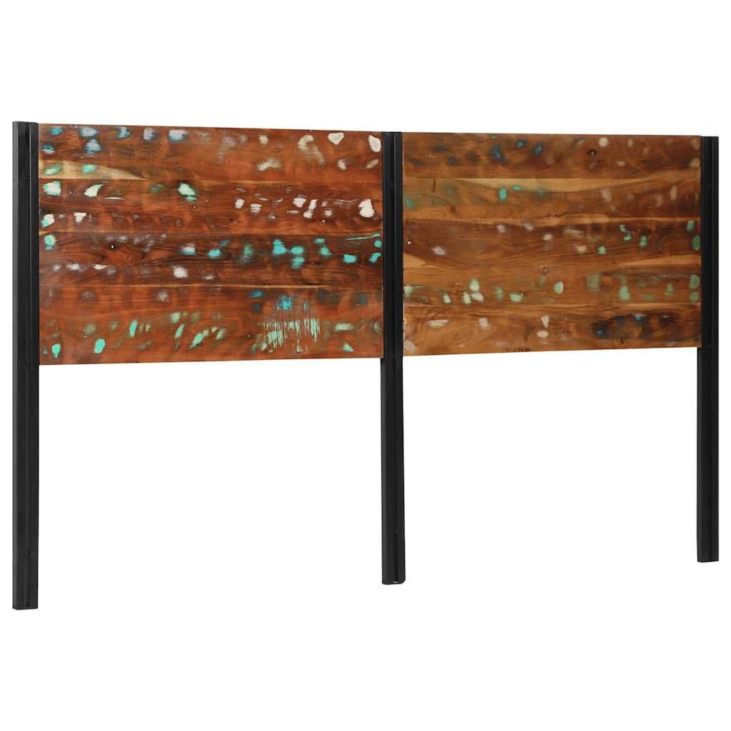 vidaXL Hoofdeinde 180cm Gerecycled Hout & IJzer - 51% Korting!