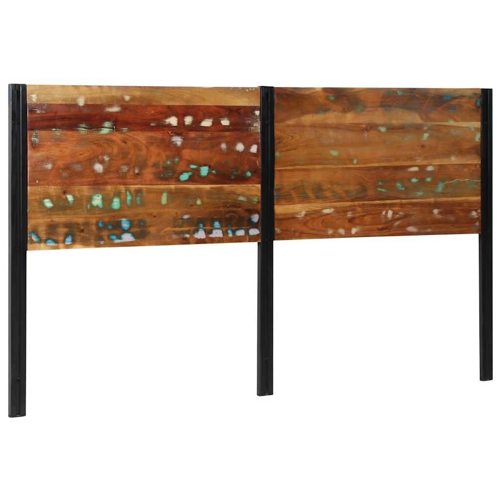vidaXL Hoofdeinde 180cm Gerecycled Hout & IJzer - 51% Korting!