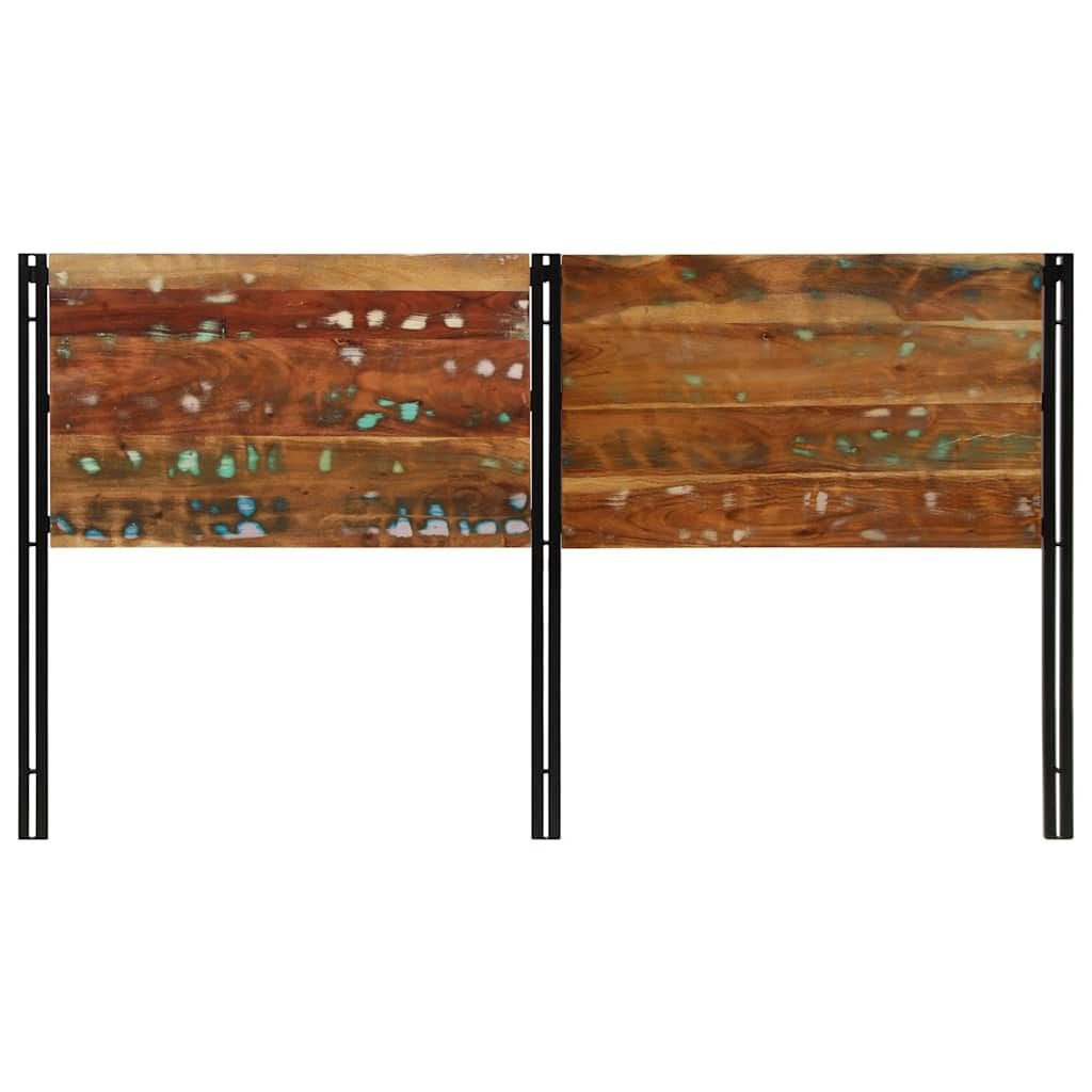 vidaXL Hoofdeinde 180cm Gerecycled Hout & IJzer - 51% Korting!