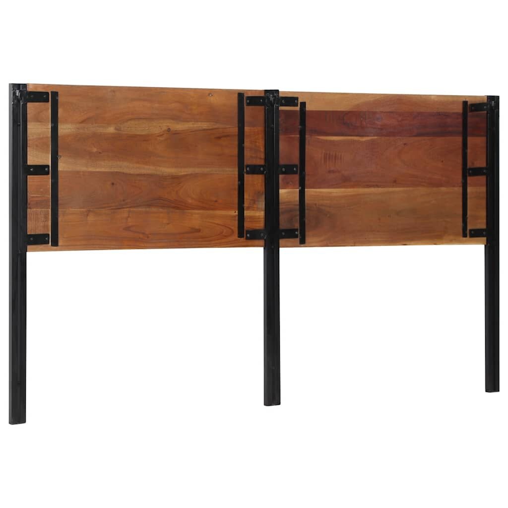 vidaXL Hoofdeinde 180cm Gerecycled Hout & IJzer - 51% Korting!