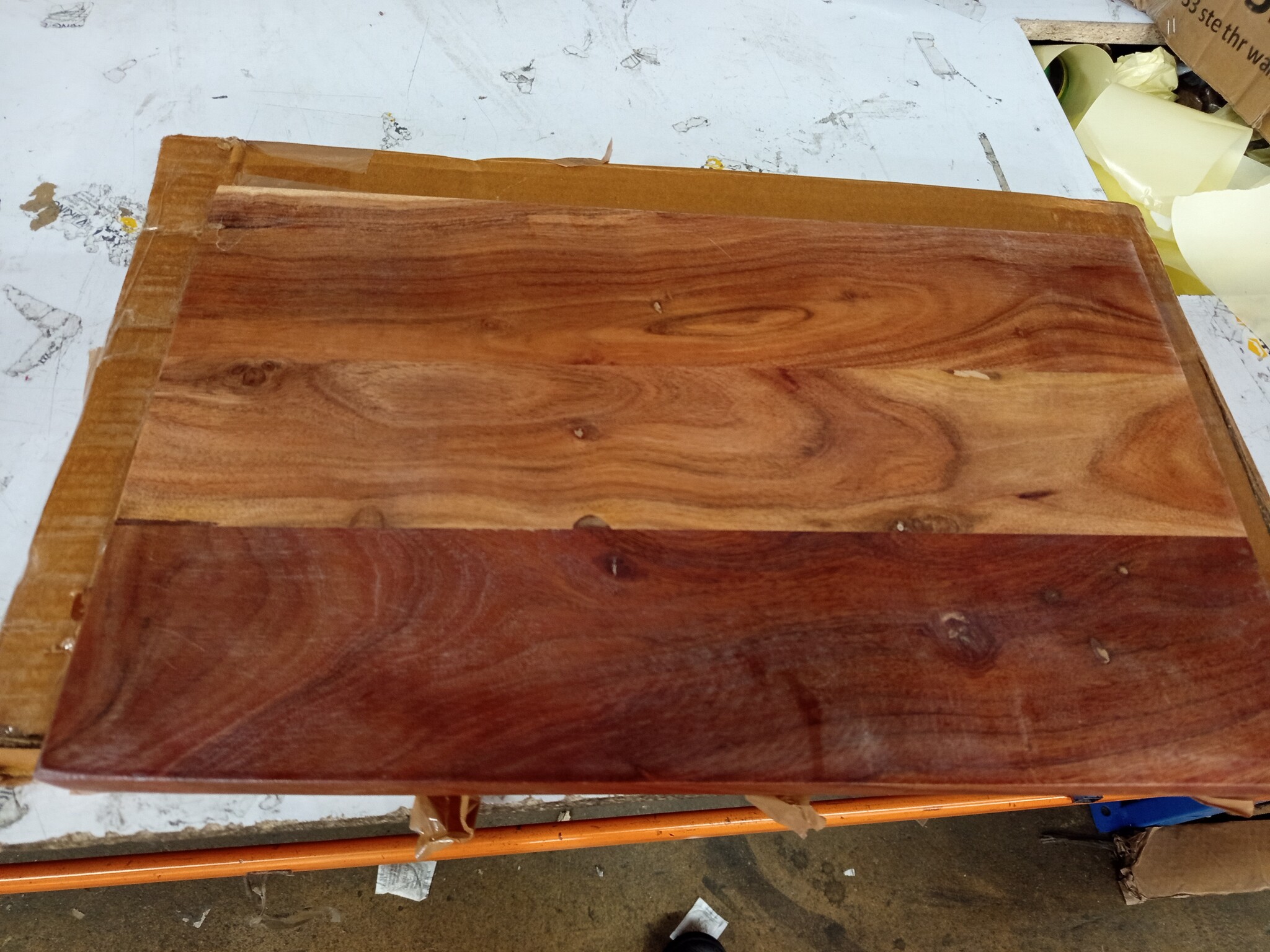 VidaXL Acacia Tafelblad 50x30cm - 55% Korting! (Krasje)