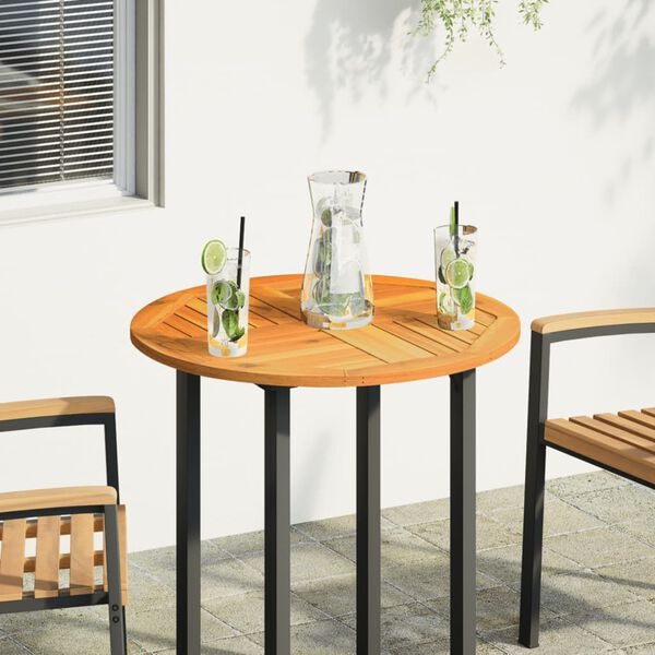 vidaXL Tafelblad Acacia Ø70cm - 60% Korting! (Deukjes)