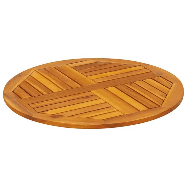vidaXL Tafelblad Acacia Ø70cm - 60% Korting! (Deukjes)