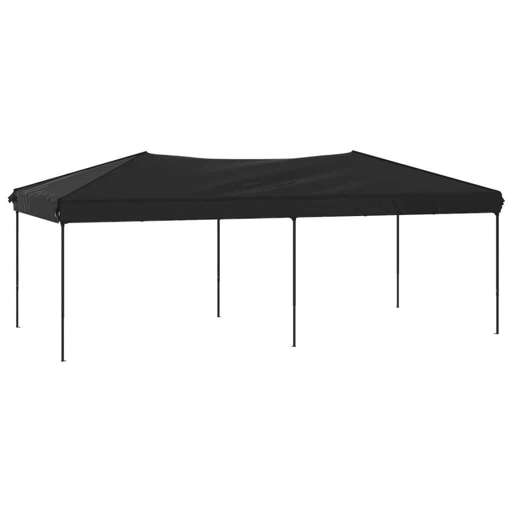 Partytent Inklapbaar 3x6m Zwart - 40% Korting!