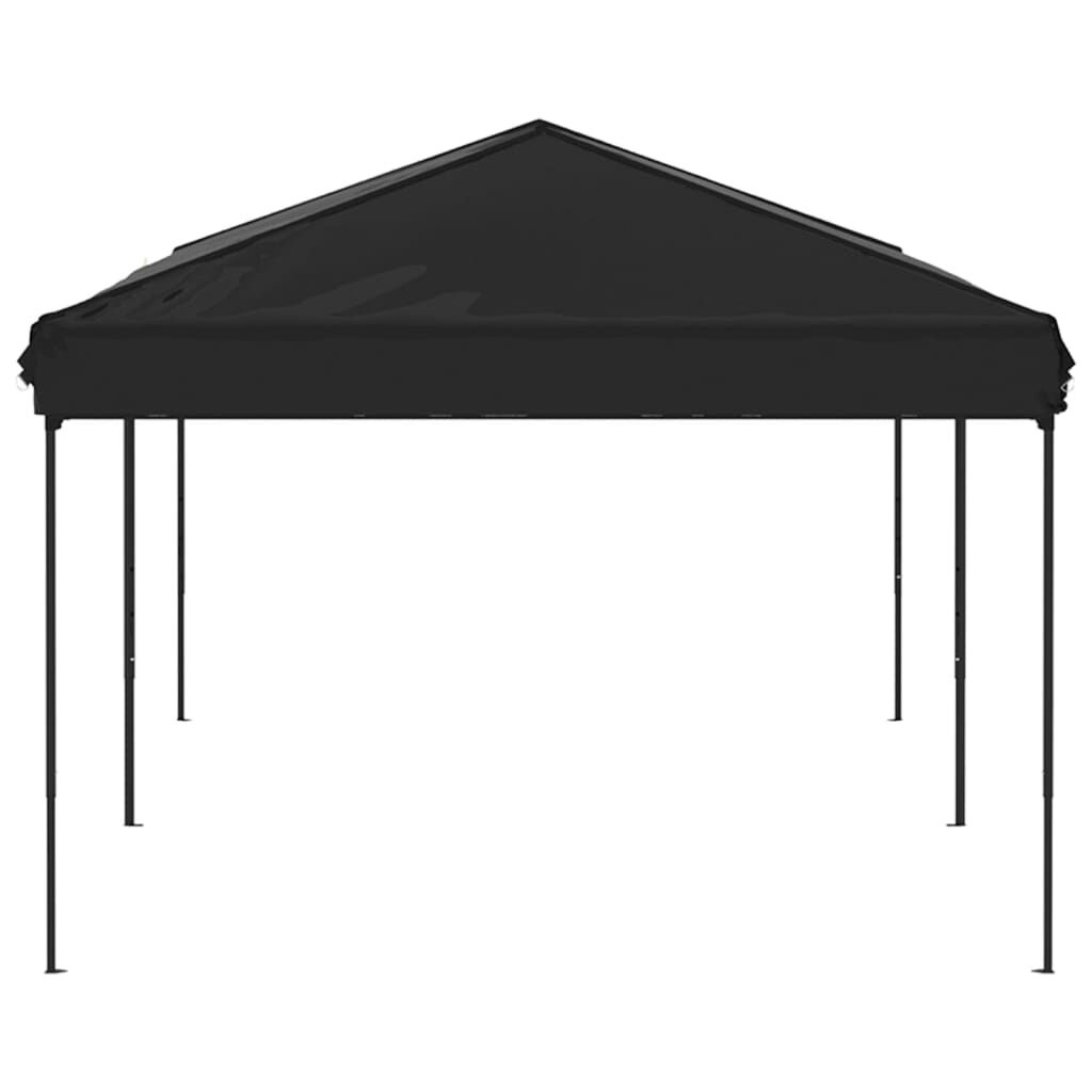 Partytent Inklapbaar 3x6m Zwart - 40% Korting!