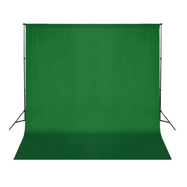 vidaXL Chromakey Achtergrond Groen 300x300cm - 40% Korting!