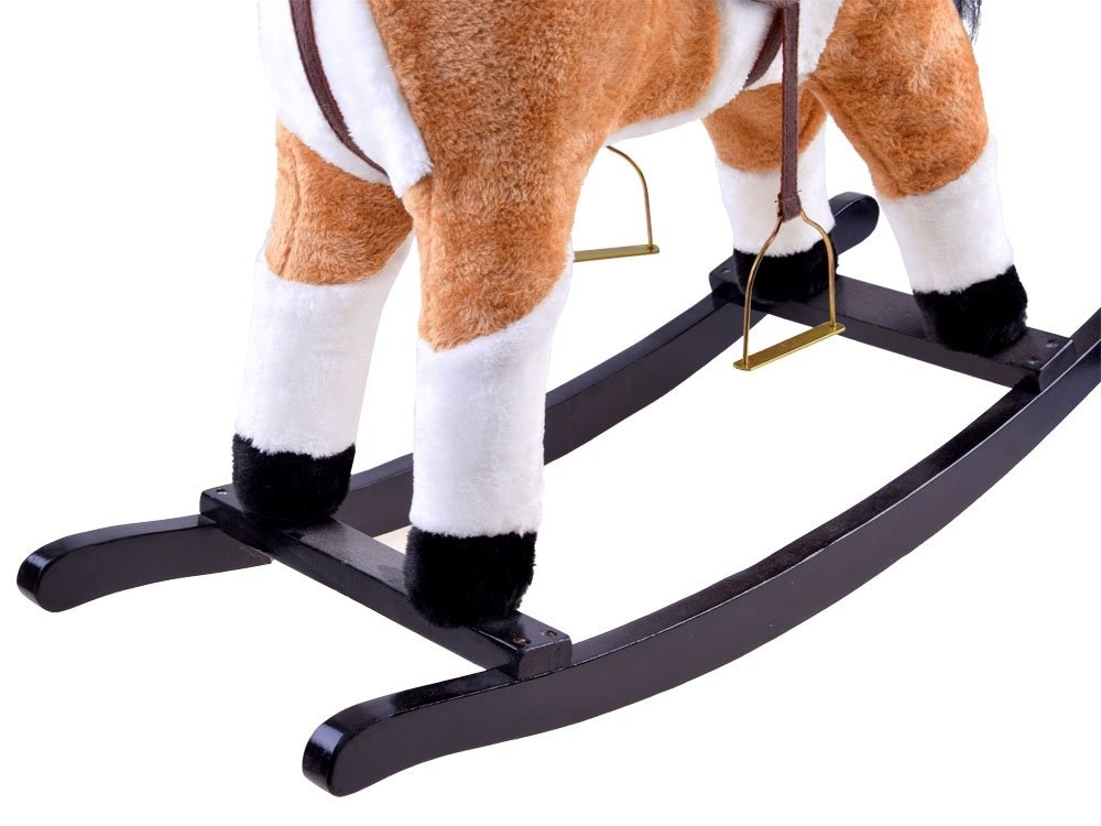 Hobbelpaard Bruin met Geluid & Beweging - 40% Korting!