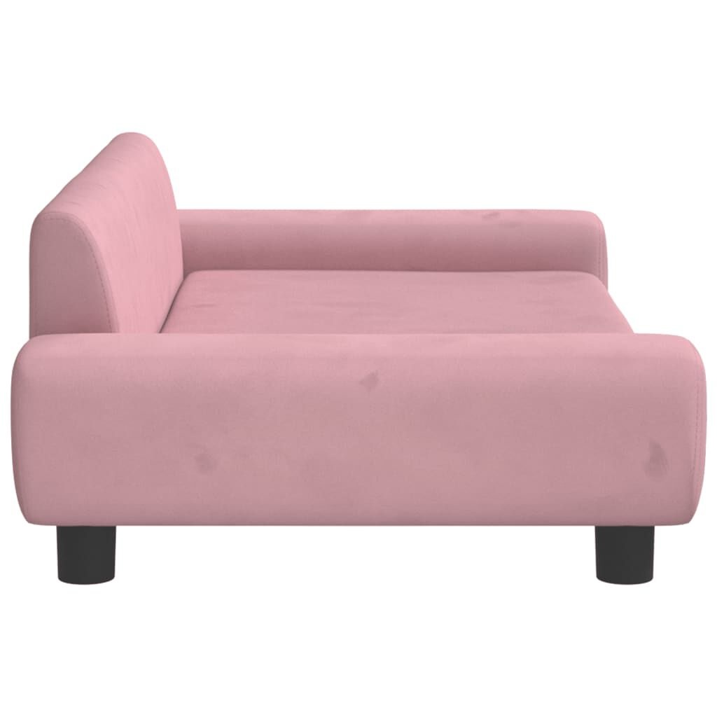 VidaXL Kinderbank Fluweel Roze - 56% Korting!
