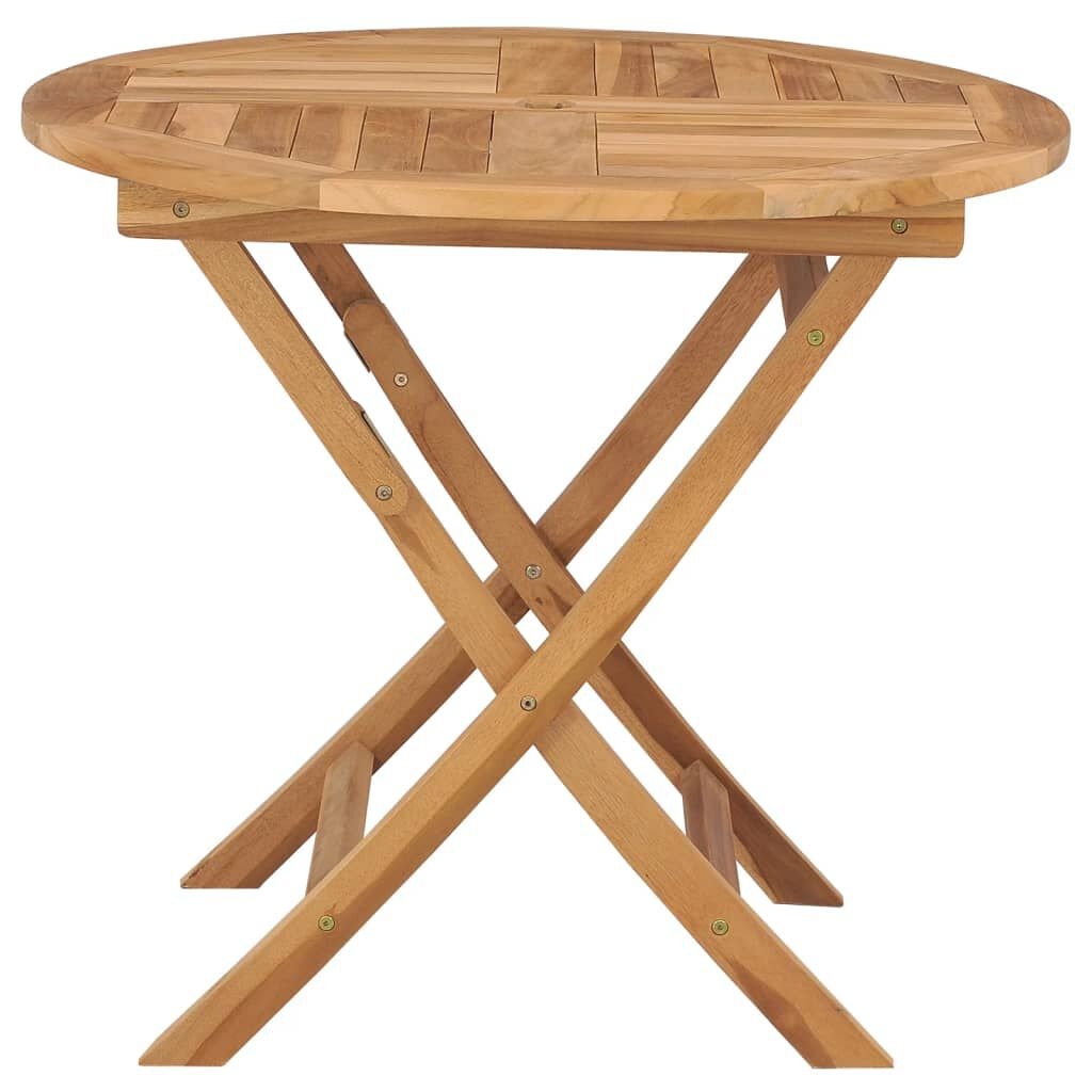 Tuintafel Teak Inklapbaar 85cm - 55% Korting!