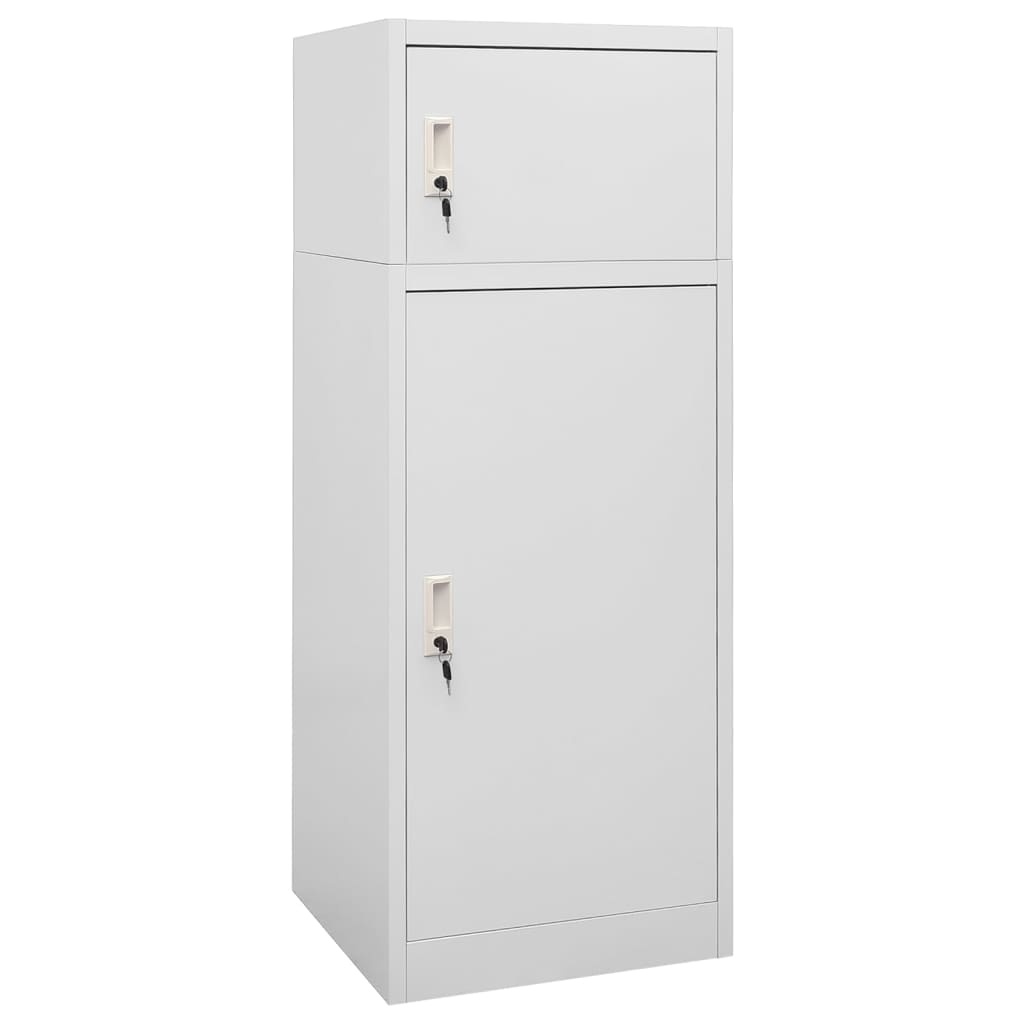 VidaXL Zadelkast Lichtgrijs - 40% Korting! Topdeal!
