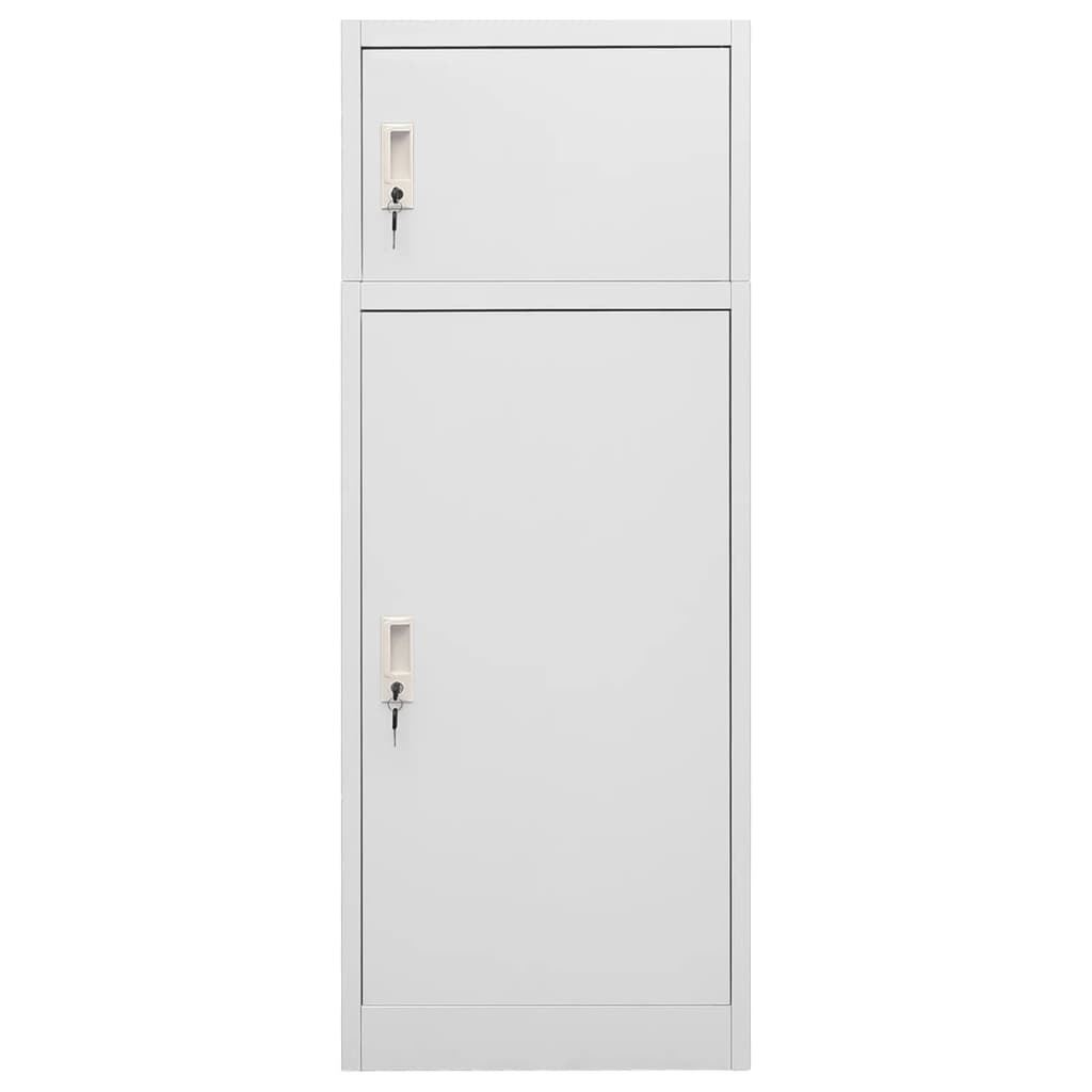 VidaXL Zadelkast Lichtgrijs - 40% Korting! Topdeal!